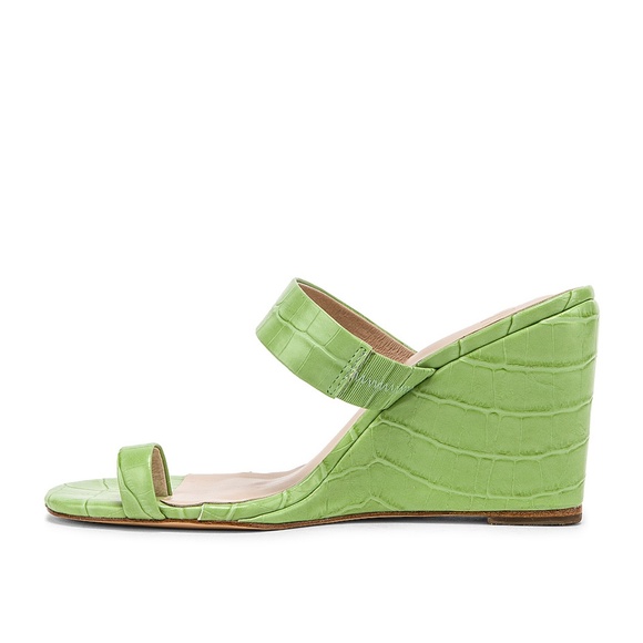 Green LPA Dona Wedge Heel Retail $178 size 6.5 - Picture 4 of 8